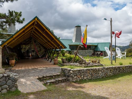 Restaurante Meson Ilama, lago Calima